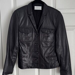 Zadig & Voltaire Liam Cuir Spi Leather Jacket size S